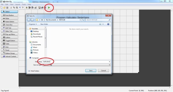 Cara Menyimpan Gui Matlab Kalkulator Sederhana Pemrograman Matlab