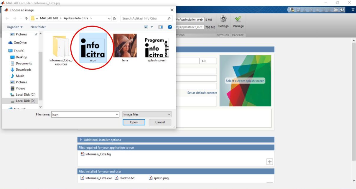 Cara membuat program executable (.exe) dari GUIDE Matlab | Pemrograman ...